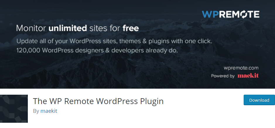 Manage WordPress Sites - WP remote