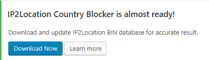 IP2location wordpress