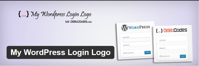 my wordpress login logo