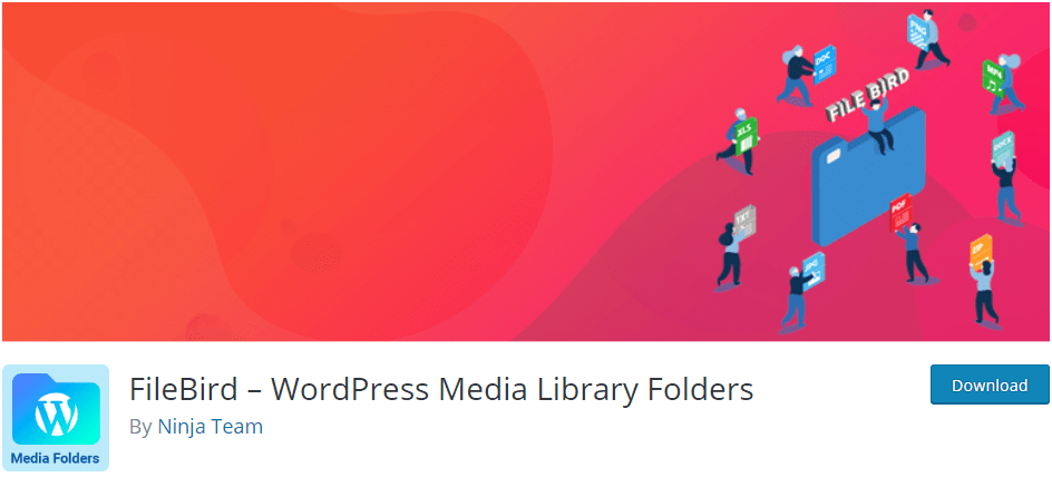 Filebird wordpress media library