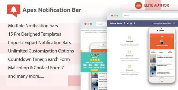 apex notification bar review