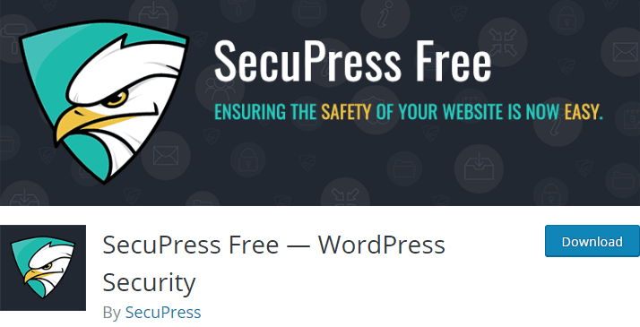 SecuPress: wordpress malware scanner and removal plugin