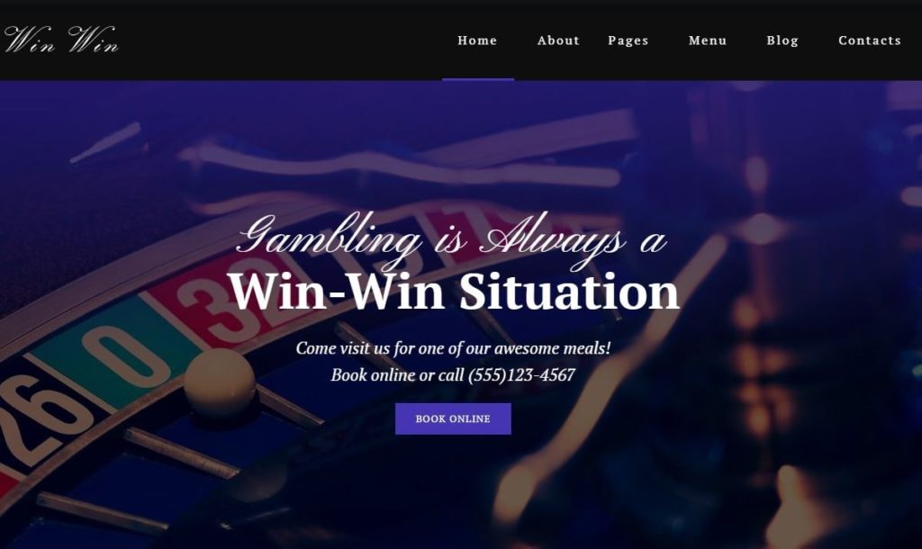 winwin casion wordpress theme