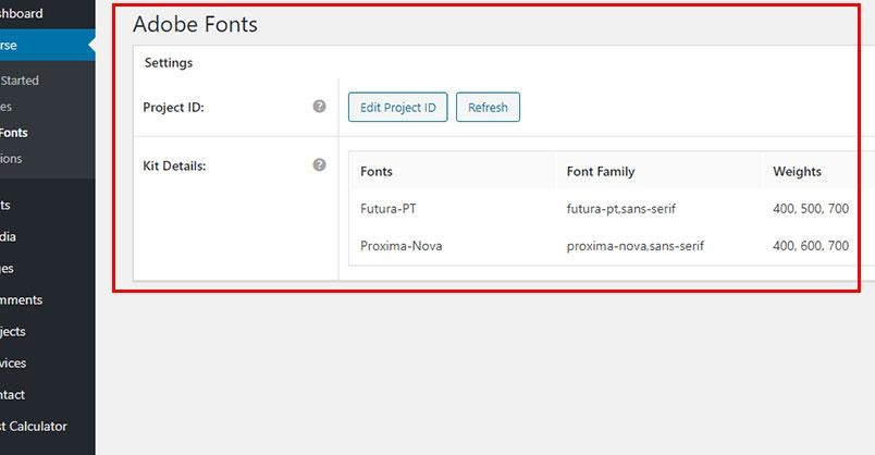 Nokke Adobe Fonts Integration