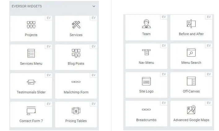 Nokke Elementor add-ons