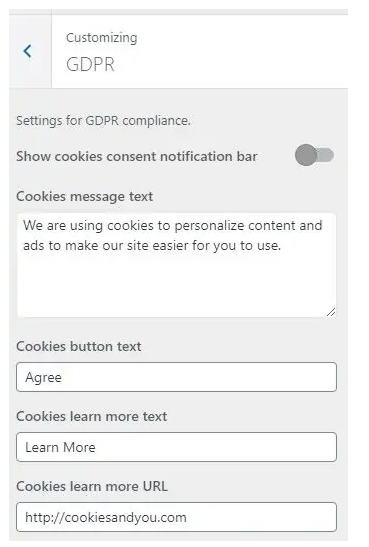 Nokke GDPR