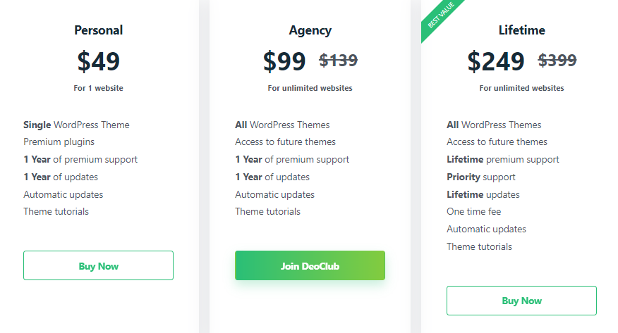 Nokke pricing