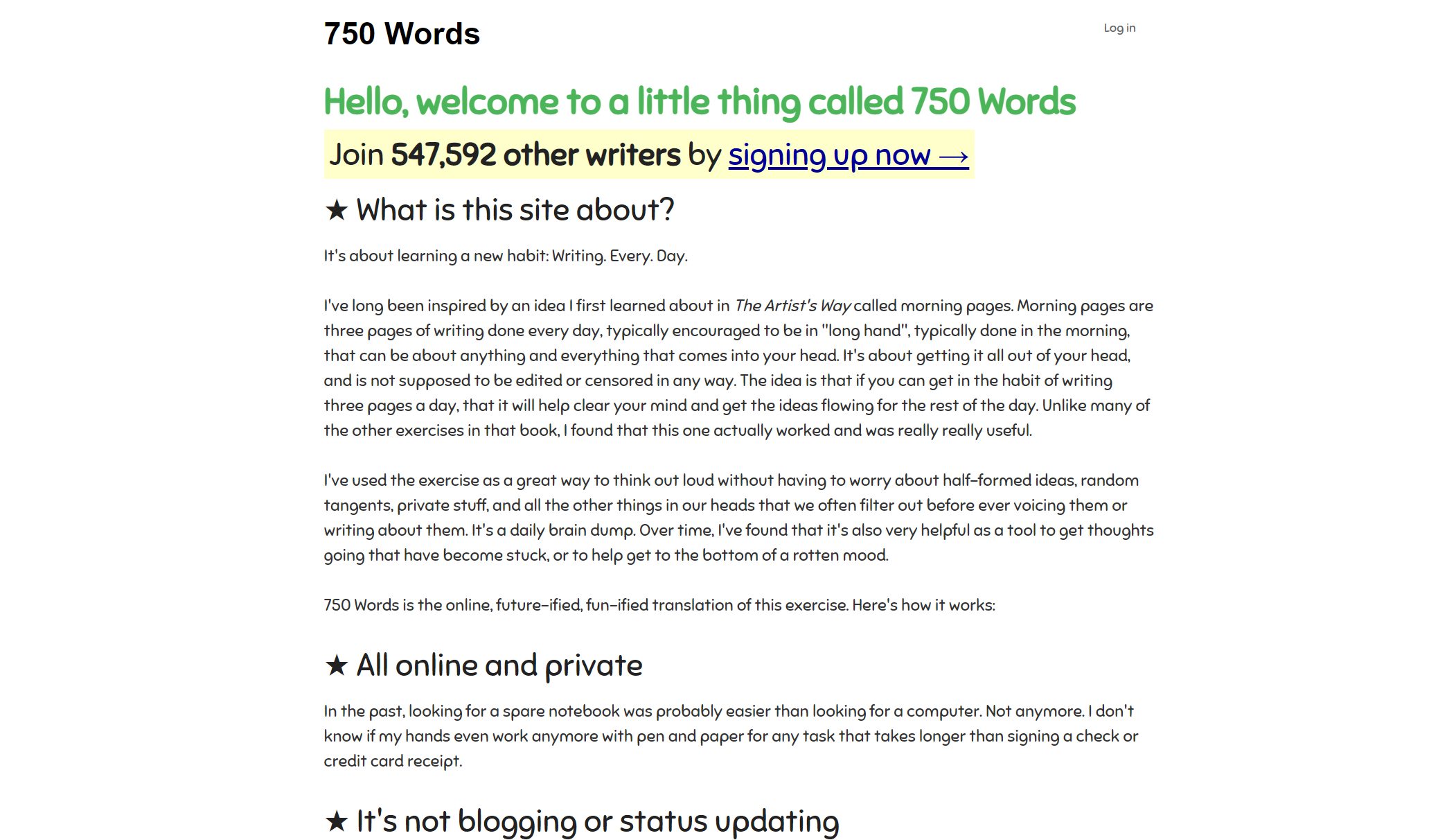 750 Words