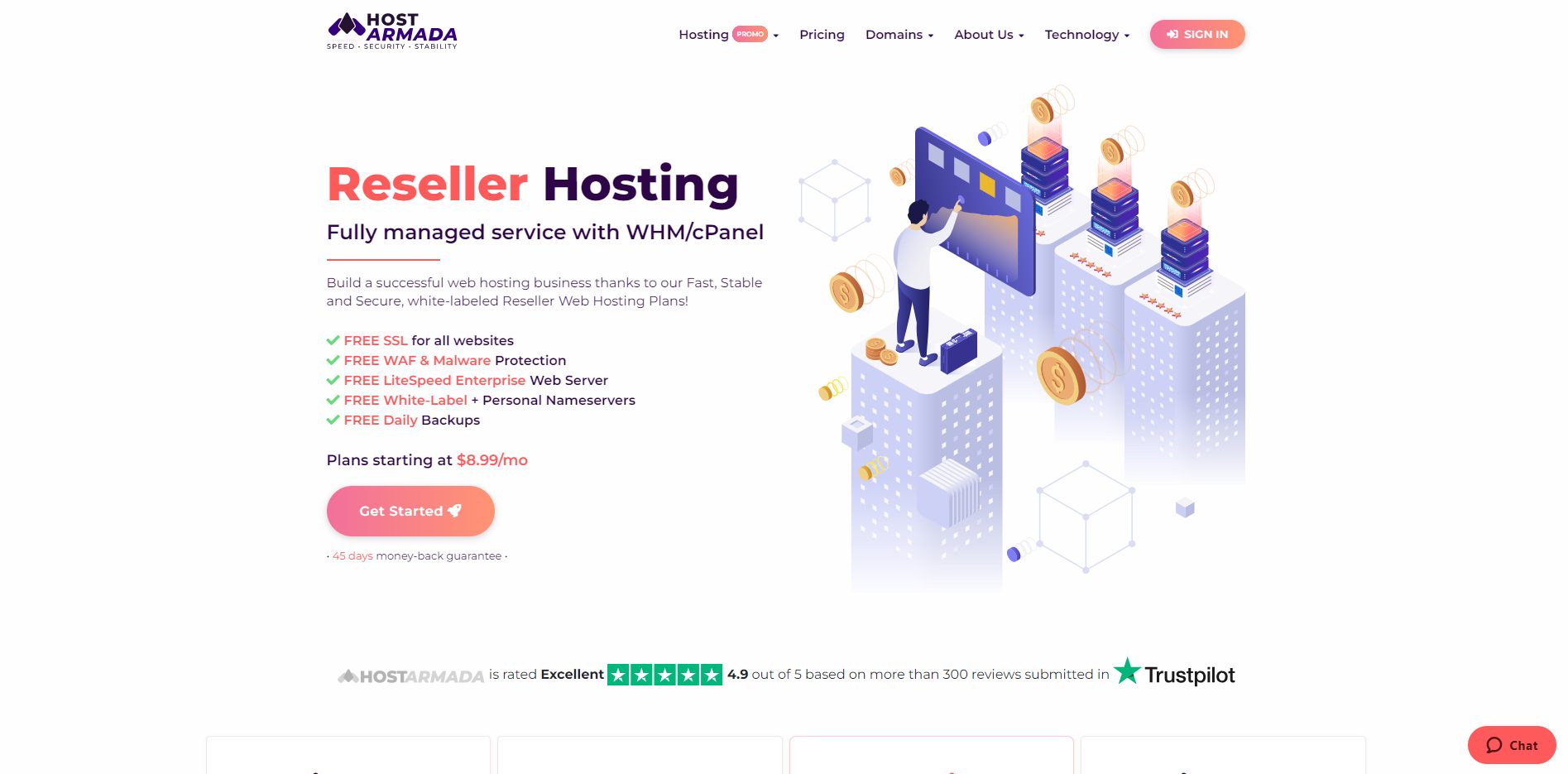 Reseller hosting