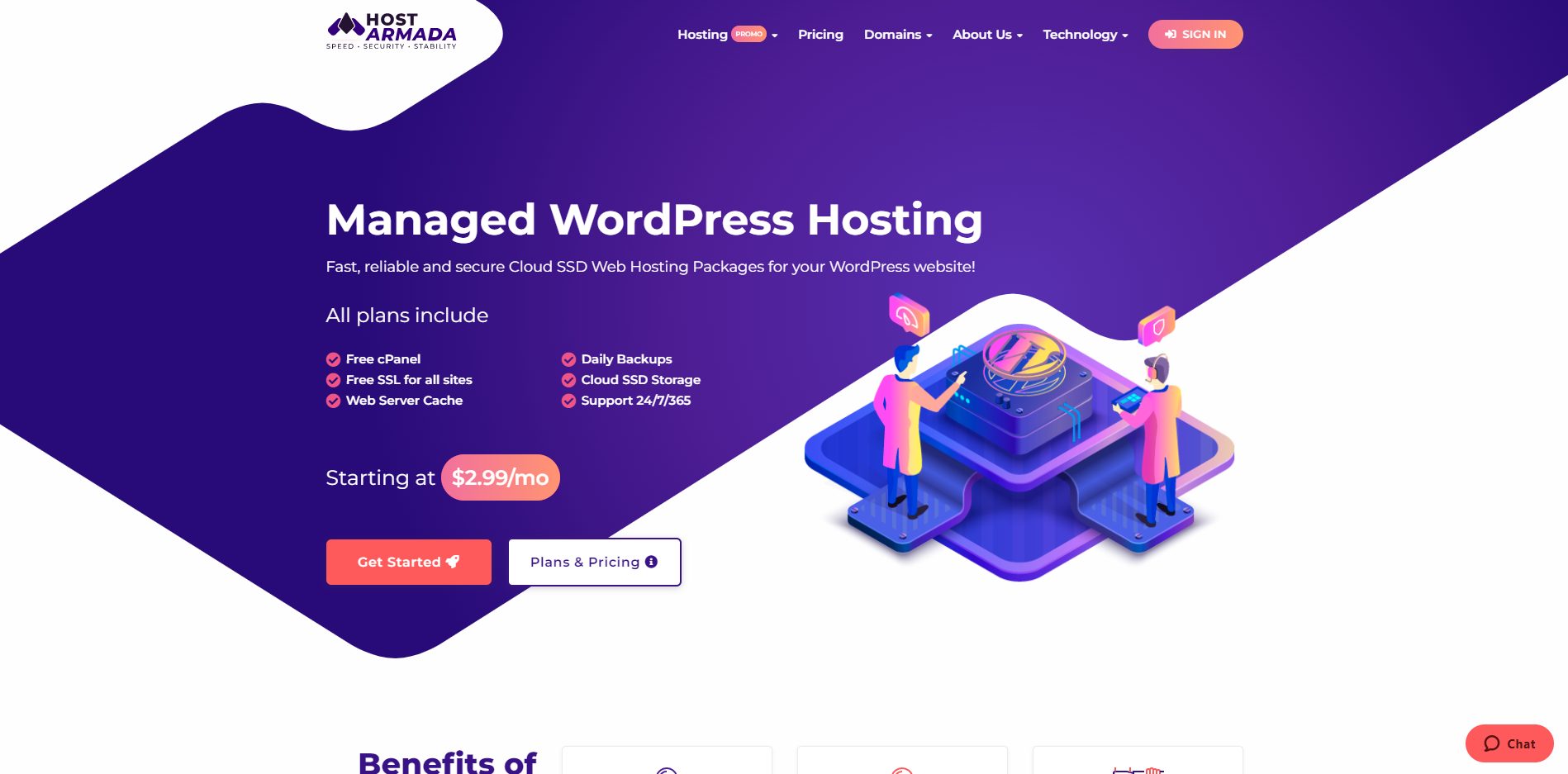 WordPress hosting