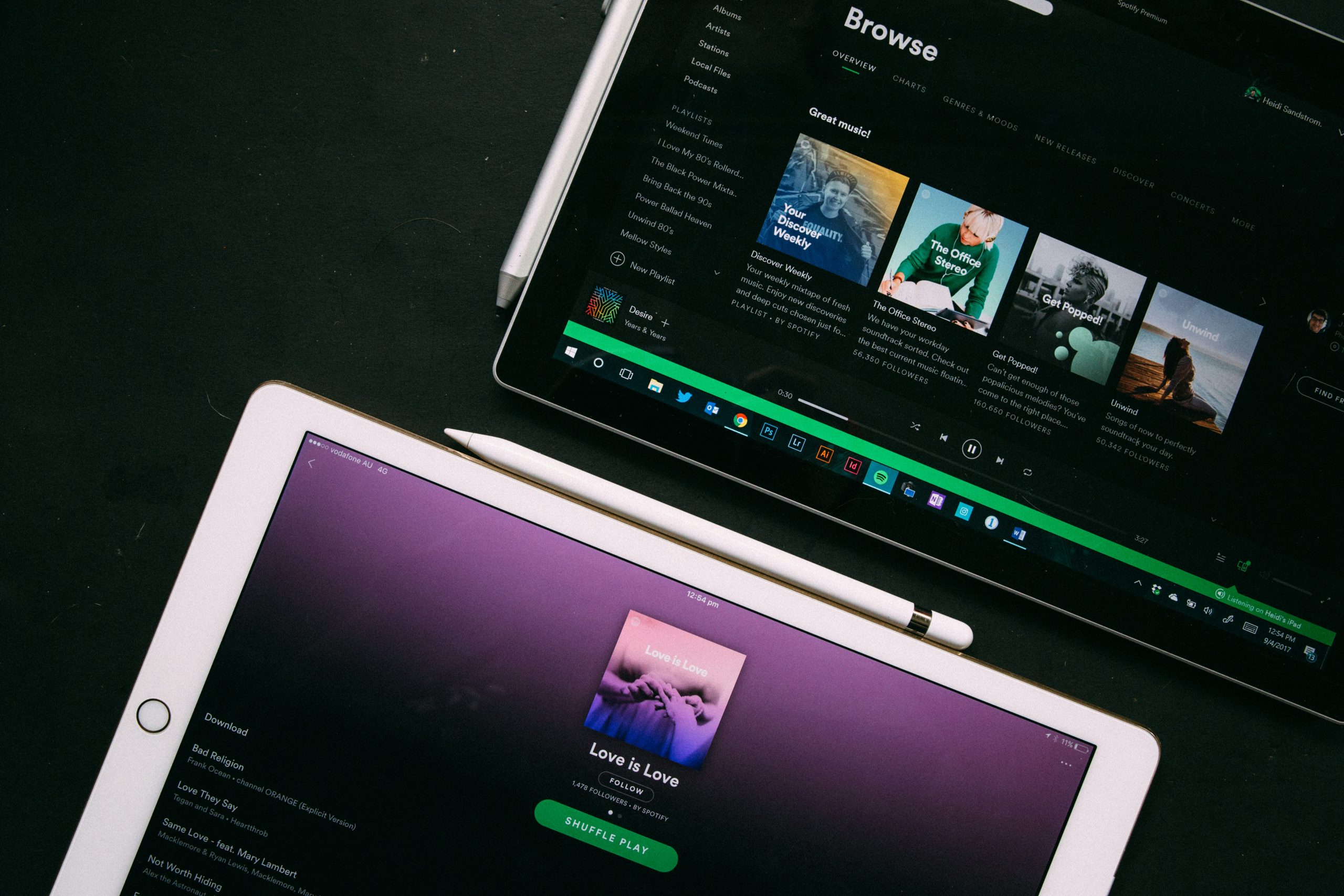 spotify tablets